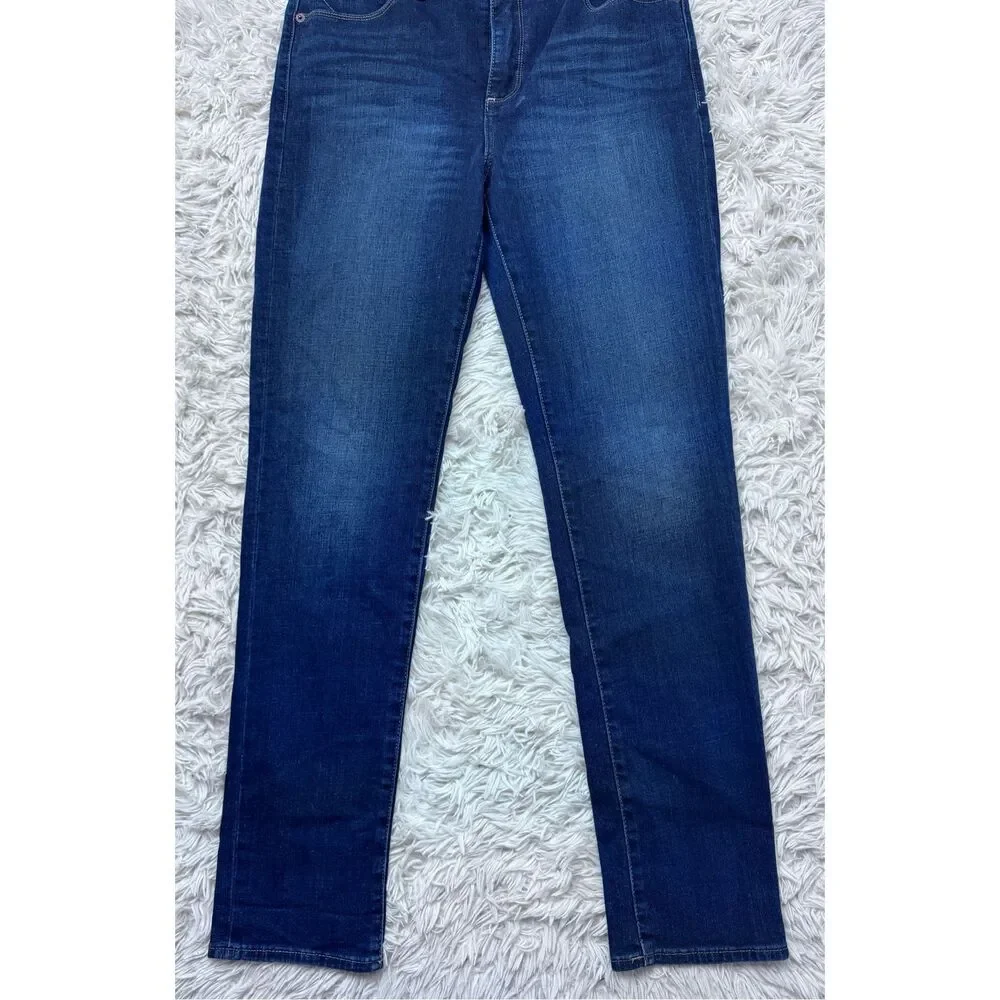 EUC Dark Blue Women’s Lucky Brand Jeans Hayden Skinny Size 12/31 - Picture 2 of 10